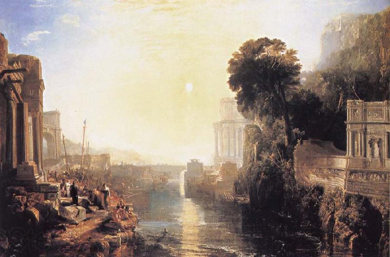 Joseph Mallord William Turner Dido Building Carthage or the rise of the Carthaginian Empire Norge oil painting art